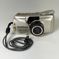Olympus Stylus Epic Zoom 80 Deluxe Point & Shoot 35mm Film Camera with Flash