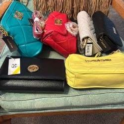 New With Tag 6 Bebe Bags One Is Christian Lacroix Clutch .would Like To Sell As A Lot