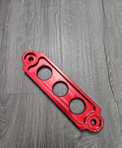 Brand New Password JDM Billet Red Battery Tie down 1992-2000 Civic & 1994-2001 Integra