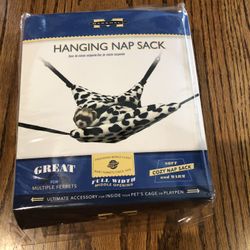 BRAND NEW FERRET  NAP SACK AND BUNGEE DUCK TOY