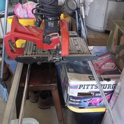 Huskey tile cutting machine 