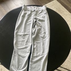 Nike Baseball Pants Size Youth XL - Light Grey