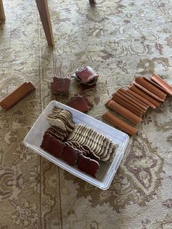 Vintage handmade Spanish Tile lot 