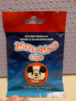 Brand new unopened Mickey Mouse Club mystery pin pack