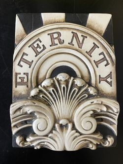 SID DICKENS T-79 ETERNITY Memory Block Tile Wall Art- Retired 1999