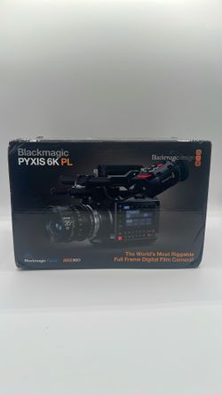 Blackmagic Pyxis 6K PL Cinema Camera