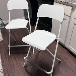 IKEA Franklin Bar Stool Kitchen Chairs (2)