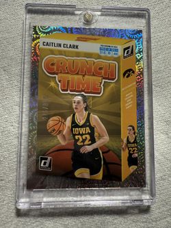 2024 Crunch Time Collection Caitlin Clark Silver Vortex 275/399