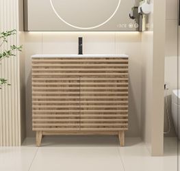 36 Inch Bohemian Vanity With Sink