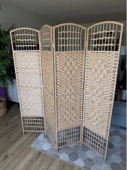 4 panel room divider