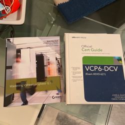 VCP DCV Books Brand New