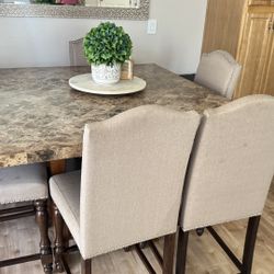 Dinning Table And Chairs- $150