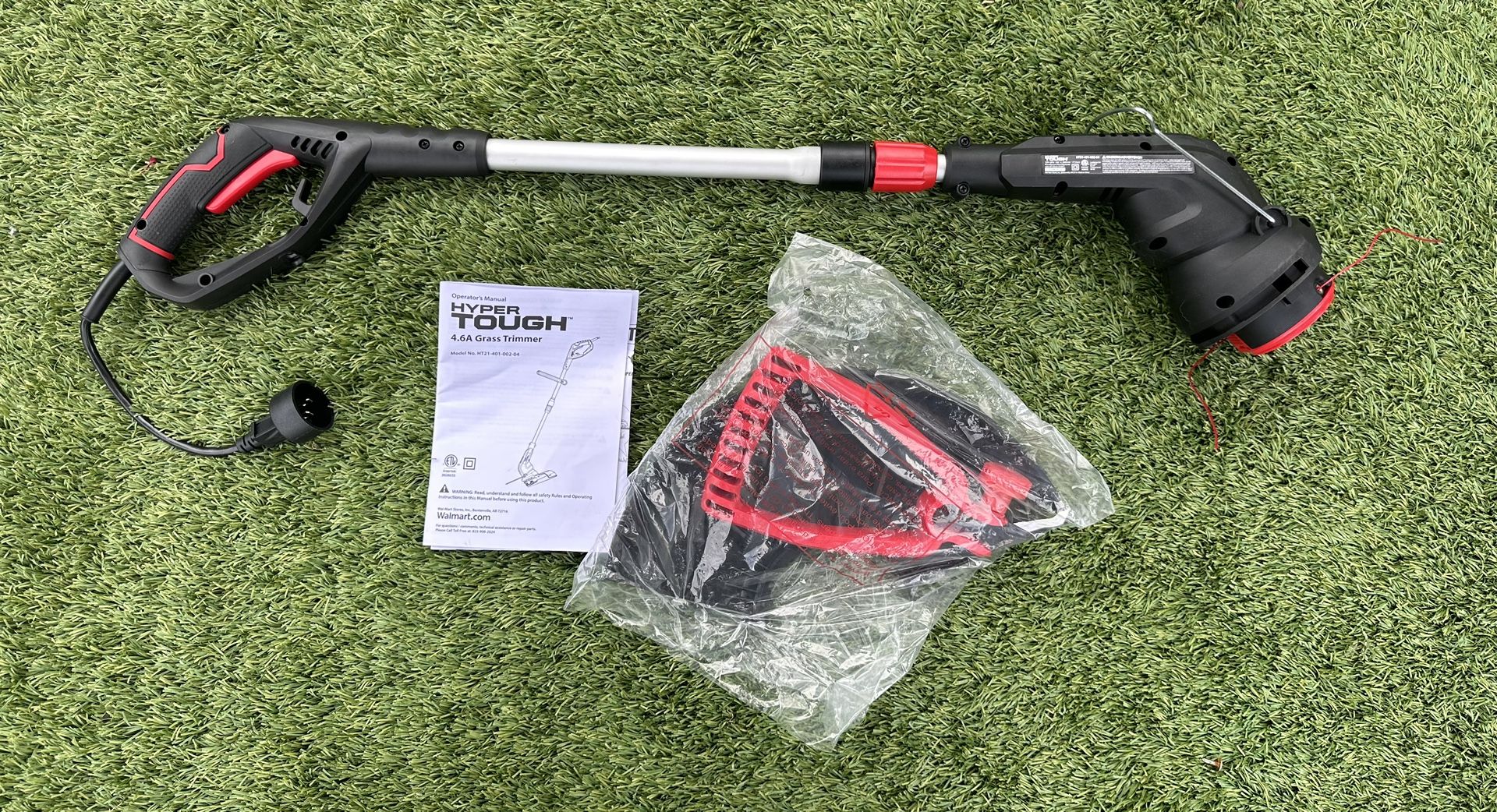 Hyper Tough 4.6 Amp 13in Electric String Trimmer HT21 401 002 04