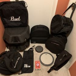 Bags, Cases, Etc… For Drum Set