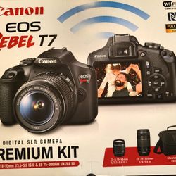 Canon EOS Rebel T7 Digital SLR Camera
