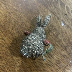 HEIDI DAUS Cottontail Crystal Pin 