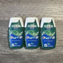 Crest + Scope Outlast Toothpaste 4.6 Oz $2 Each