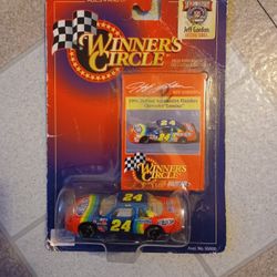 Winner Circle Jeff Gordon Action Figure Car And Card