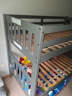 bunk bed.