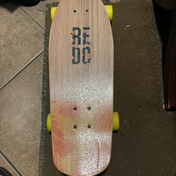 ReDo Skateboard Co. Shorty Cruiser Complete Board, Feathers