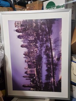 New York City Framed Photo Print 35.5" X 46.5"