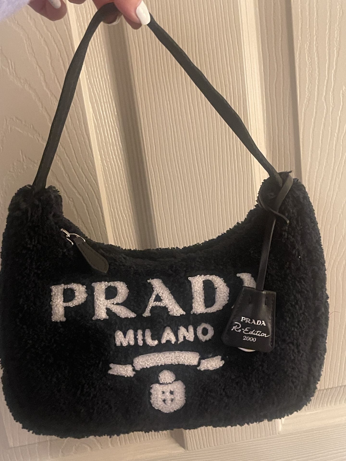 Prada Re-Edition 2000 terry-effect mini bag
