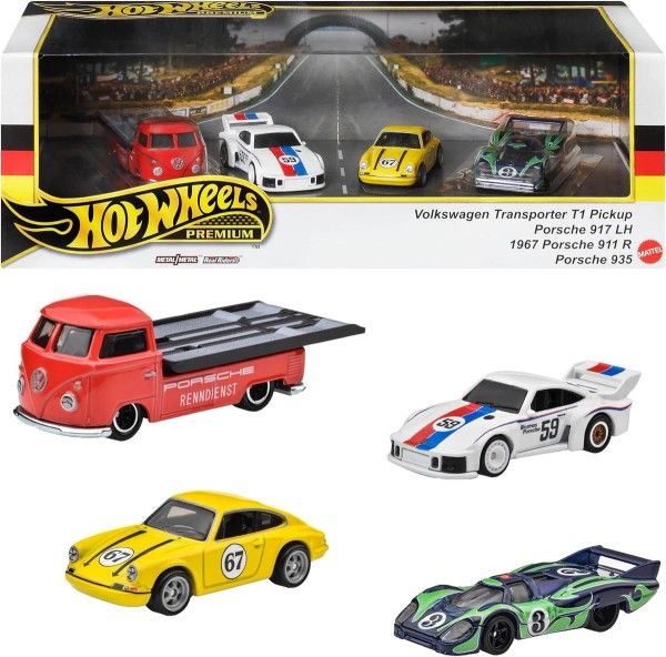 Hot Wheels Premium Porsche Diorama Volkswagen Porsche