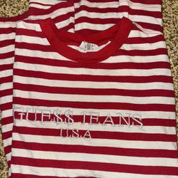 ASAP rocky Guess Jeans Tee Shirt Size Medium