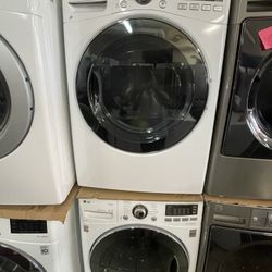 Lg TrueSteam Washer And TrueSteam Electric