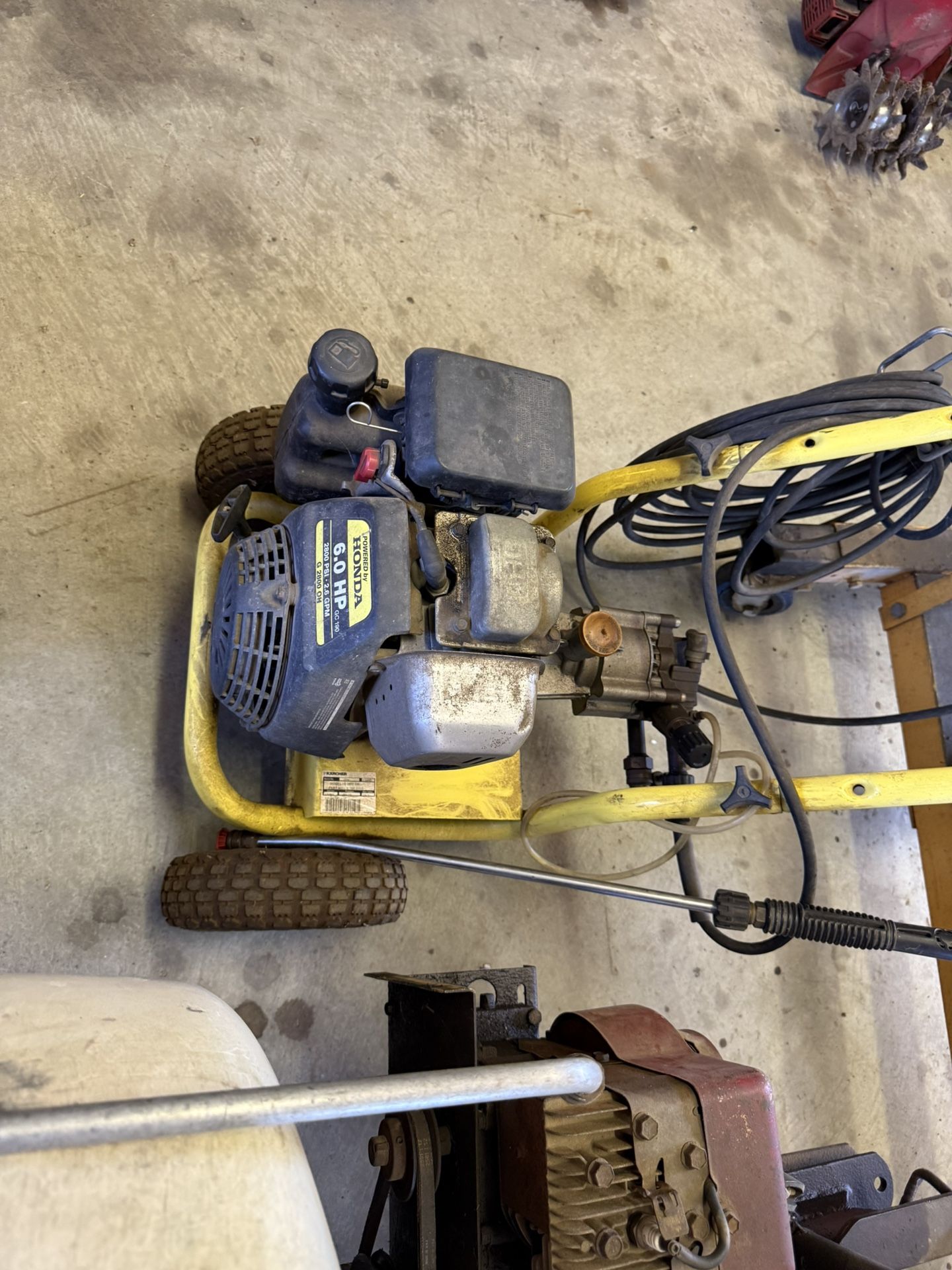 Honda Gas Powered Pressure Washer