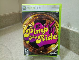 XBOX 360 MTV PIMP MY RIDE GAME