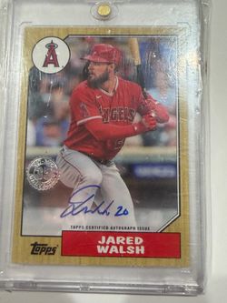 Jared Walsh Topps Certified Autograph Baseball Card