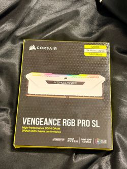 Corsair Vengeance RGB Pro SL 32GB (2x16GB) 3600MHz DDR4 DRAM