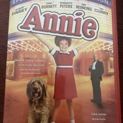 Annie DVD, 2003, Starring Carol Burnett, Tim Curry And Bernadette Peters