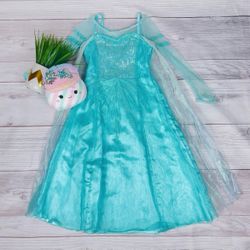 Size 8 Bundle Headband Disney Store Frozen Elsa Costume Halloween Lot of 2