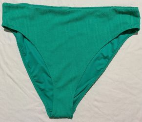Swimsuit Bottom Old Navy Women's Extra High-Waisted French Cut Size XXL New without tags Teal