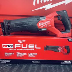 Milwaukee M18 FUEL GEN-2 18V Lithium-Ion Brushless Cordless SAWZALL Reciprocating Saw (Tool-Only)