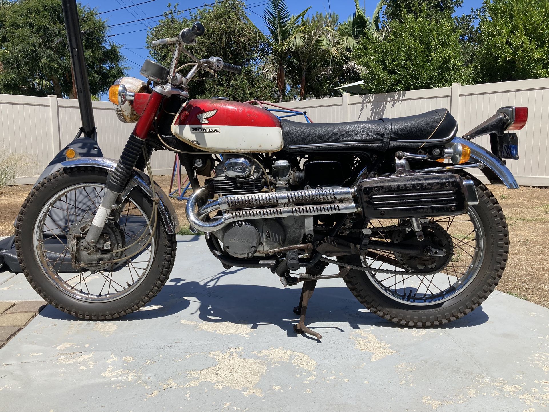 1969 honda cl350 scrambler
