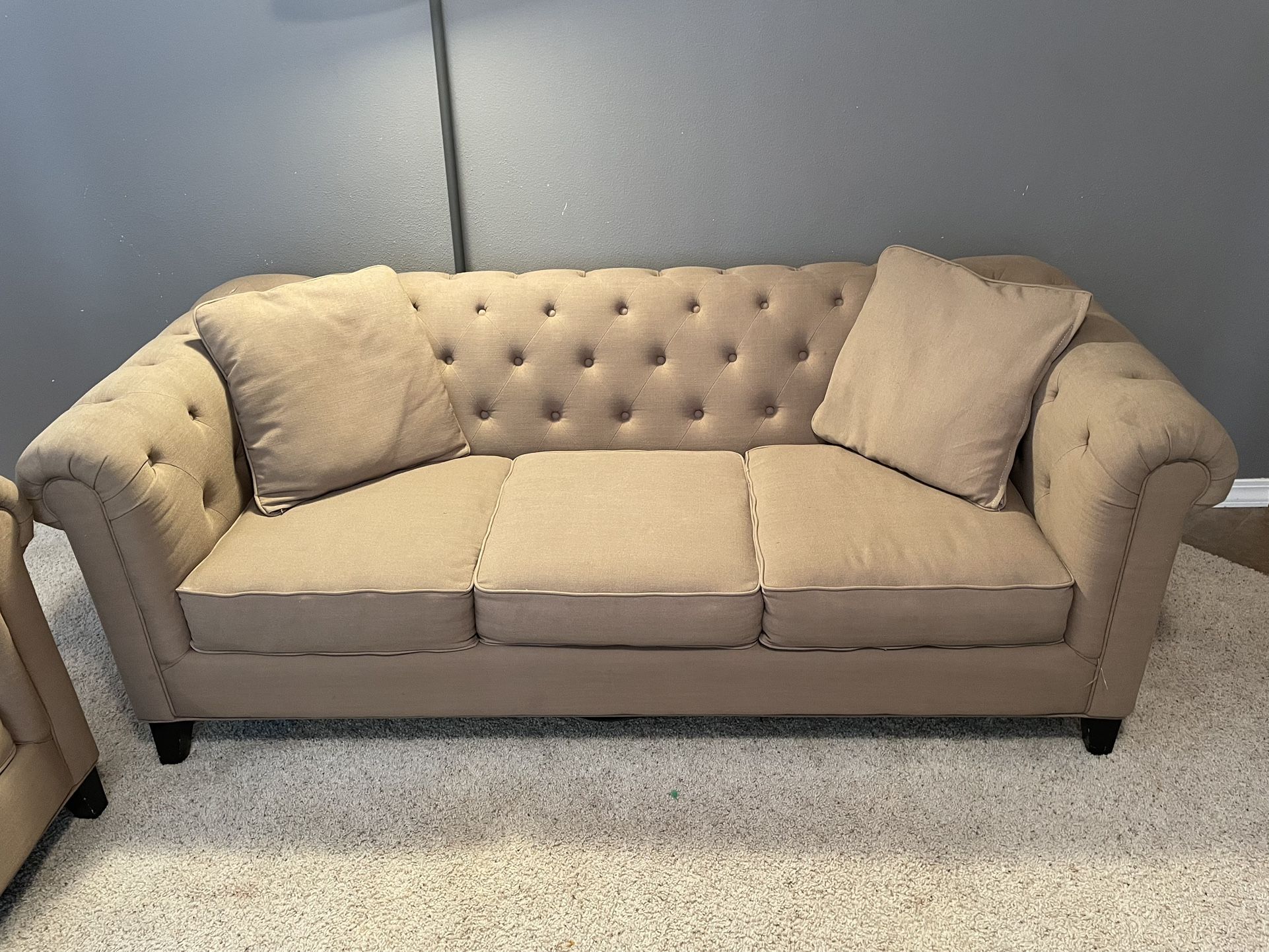 3-piece Chesterfield Sofa Set