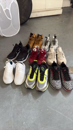 8 Pairs of shoes 10.5