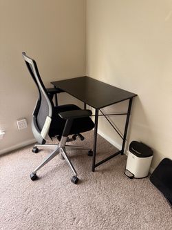 Small desk & chair
