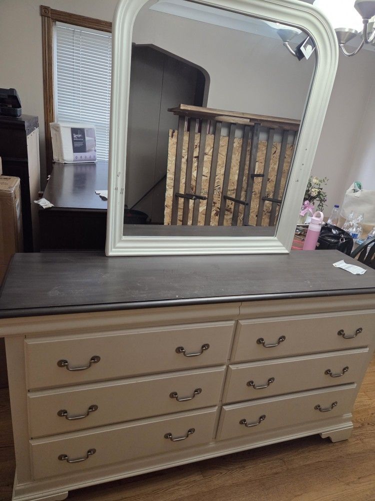 White Dresser