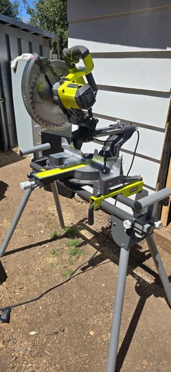 Ryobi miter saw 12in ans stand