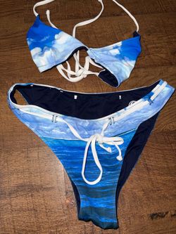 Billabong bikini and shirt cover up