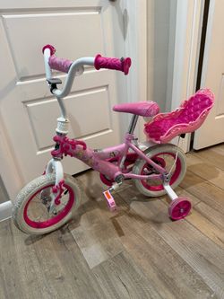 Disney Princess Kids Bike with Training Wheels