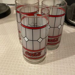Vintage CocaCola Glasses