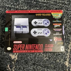 Super Nintendo Classic Edition + Wireless Controller – $100 