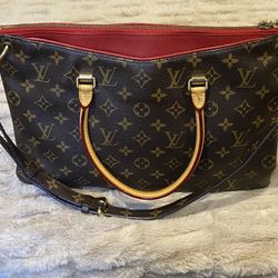 Louis Vuitton Monogram 2 Way Pallas Cherry MM Shoulder Bag