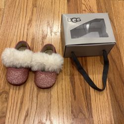 Ugg Pink Glittery Slippers