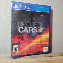 PS4 PROJECT CARS 